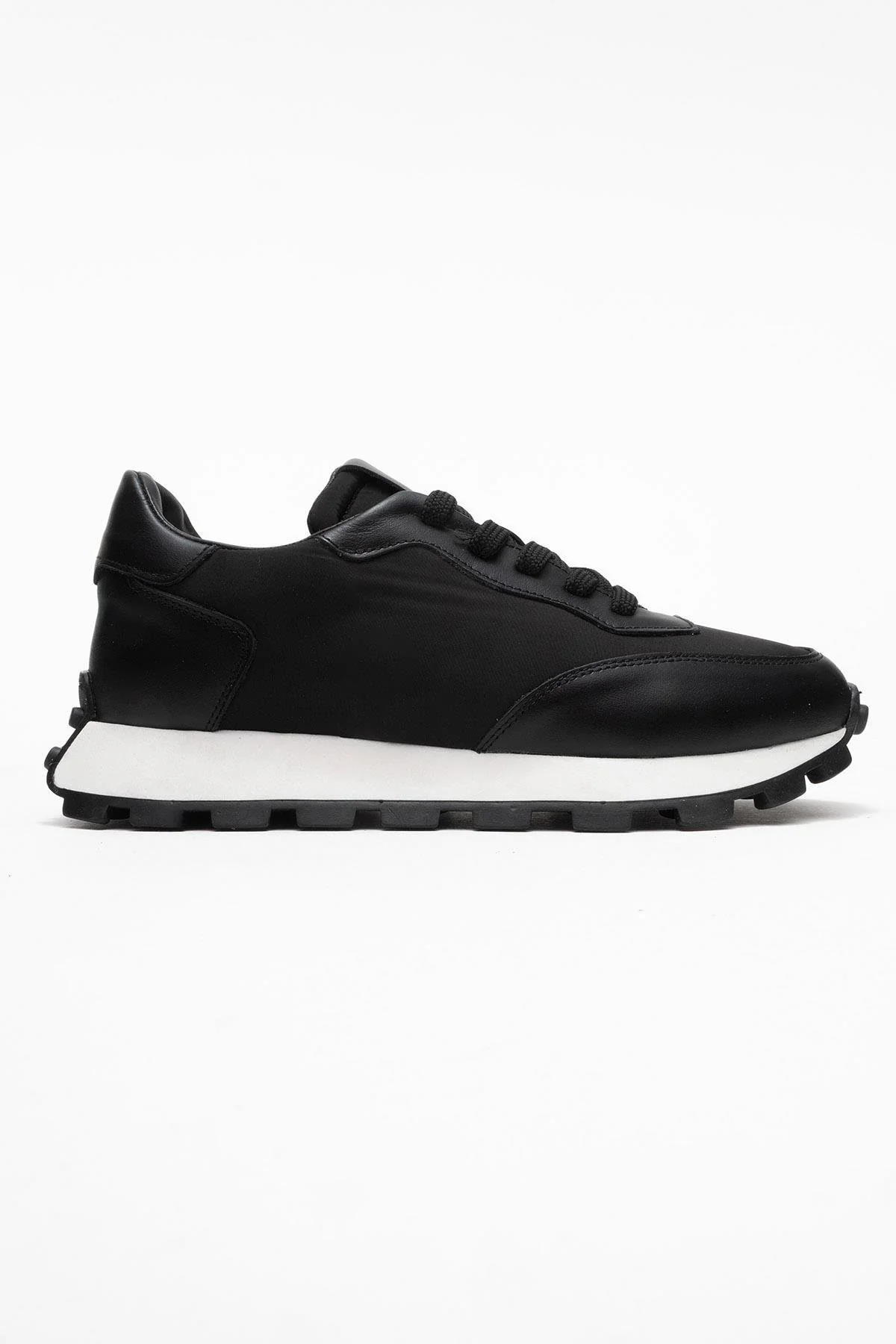 Amanda - Black Genuine Leather Sneaker (Women) - Image 6